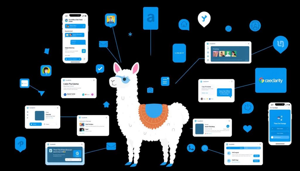 Демонстрация использования Llama 3 от Meta в различных приложениях и сервисах