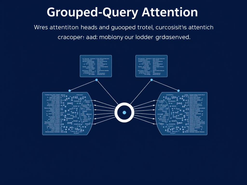 Визуализация работы механизма Grouped-Query Attention в Llama 3 от Meta