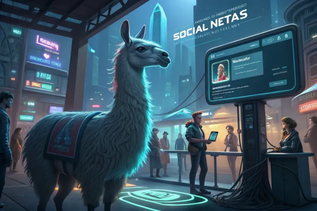 Видео ИИ Llama 3 и влияние на соцсети Meta